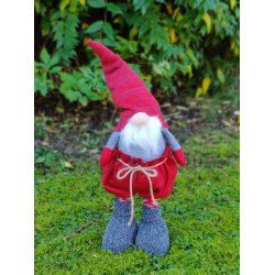 Nisse med teleskop ben